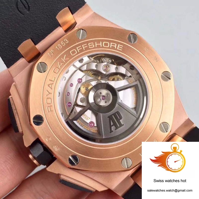Audemars Piguet Royal Oak Offshore 26401RO.OO.A002CA.01 JF Factory V2 Black Dial 7 Audemars Piguet Royal Oak Offshore 26401RO.OO.A002CA.01 JF Factory V2 Black Dial 7