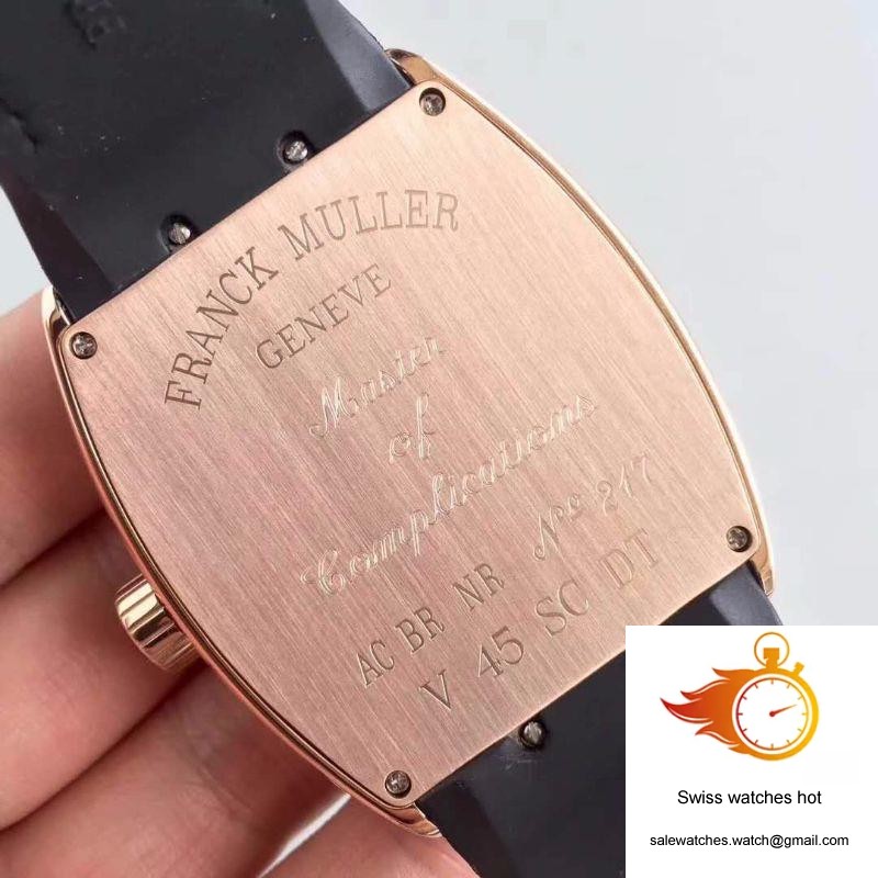 Franck Muller 8880 SC DT Rose Gold Diamond Dial 7 Franck Muller 8880 SC DT Rose Gold Diamond Dial 7