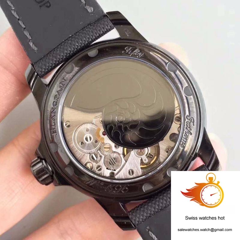 Blancpain Fifty Fathoms Dark Knight 5015-11C30-52A ZF Factory Black Dial 7 Blancpain Fifty Fathoms Dark Knight 5015-11C30-52A ZF Factory Black Dial 7