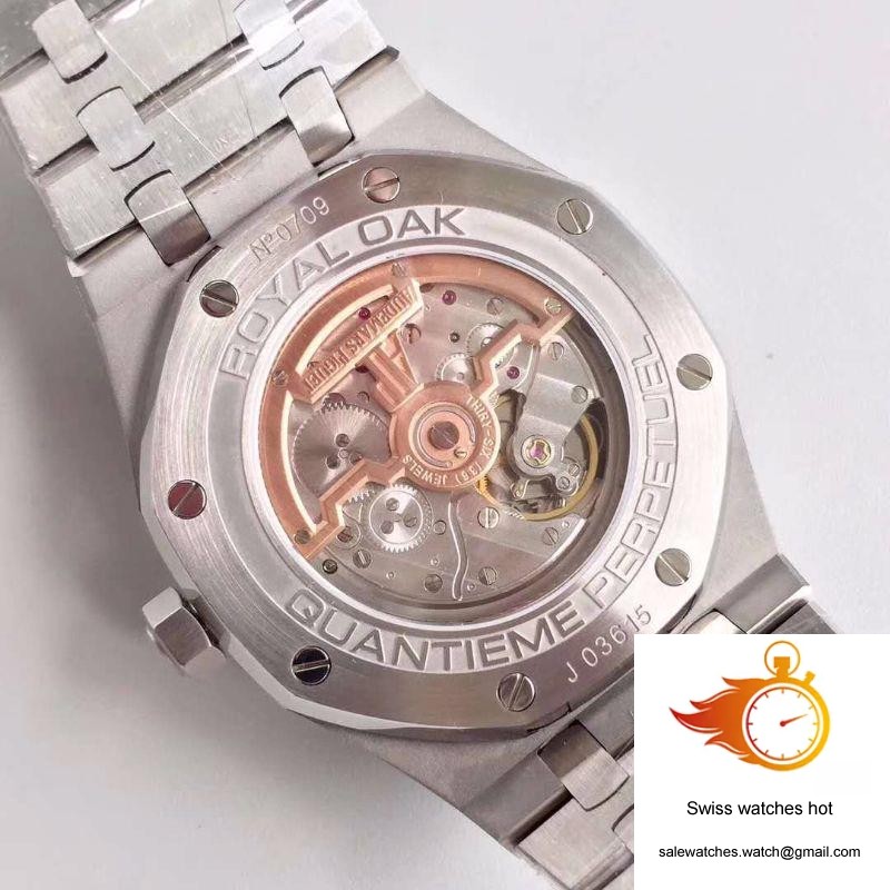 Audemars Piguet Royal Oak Perpetual Calendar 26574ST.OO.1220ST.02 JF Factory Blue Dial 7 Audemars Piguet Royal Oak Perpetual Calendar 26574ST.OO.1220ST.02 JF Factory Blue Dial 7