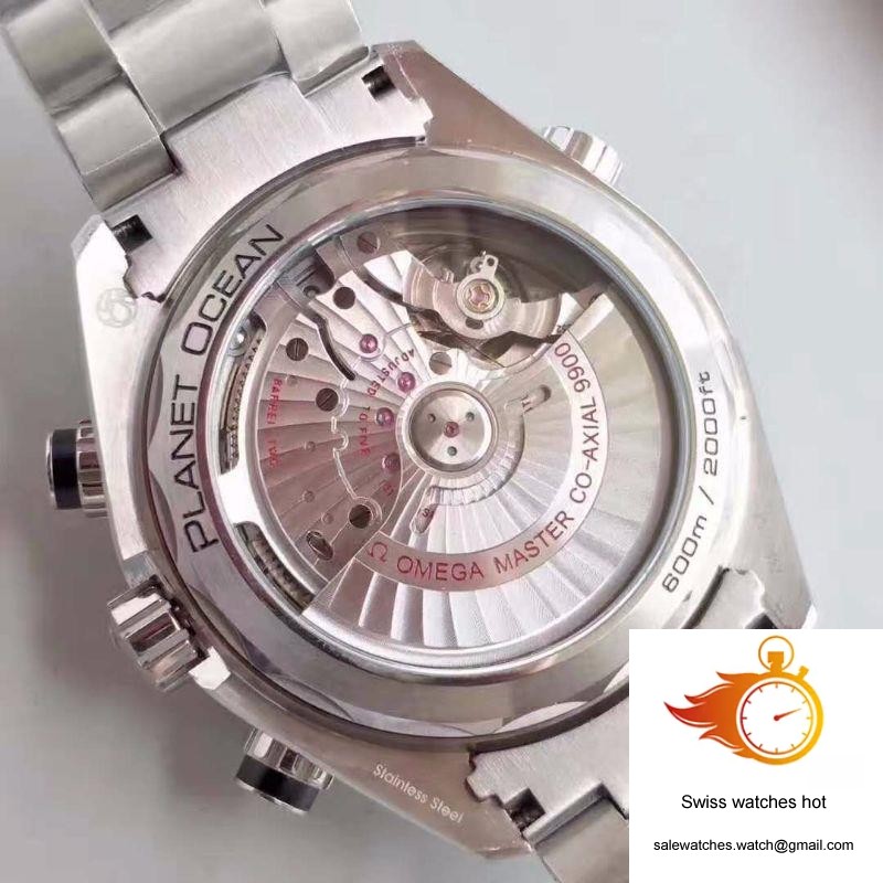 Omega Seamaster Planet Ocean 600M Chronograph 215.30.46.51.01.001 OM Factory V2 Black Dial 7 Omega Seamaster Planet Ocean 600M Chronograph 215.30.46.51.01.001 OM Factory V2 Black Dial 7