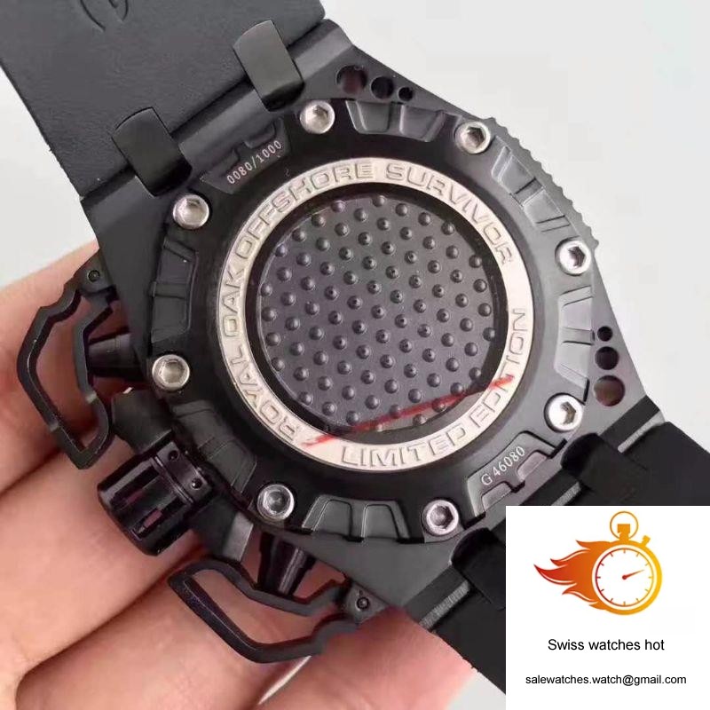Audemars Piguet Royal Oak Offshore Survivor 26165IO.OO.A002CA.01 Noob Factory V5 Black Dial 7 Audemars Piguet Royal Oak Offshore Survivor 26165IO.OO.A002CA.01 Noob Factory V5 Black Dial 7
