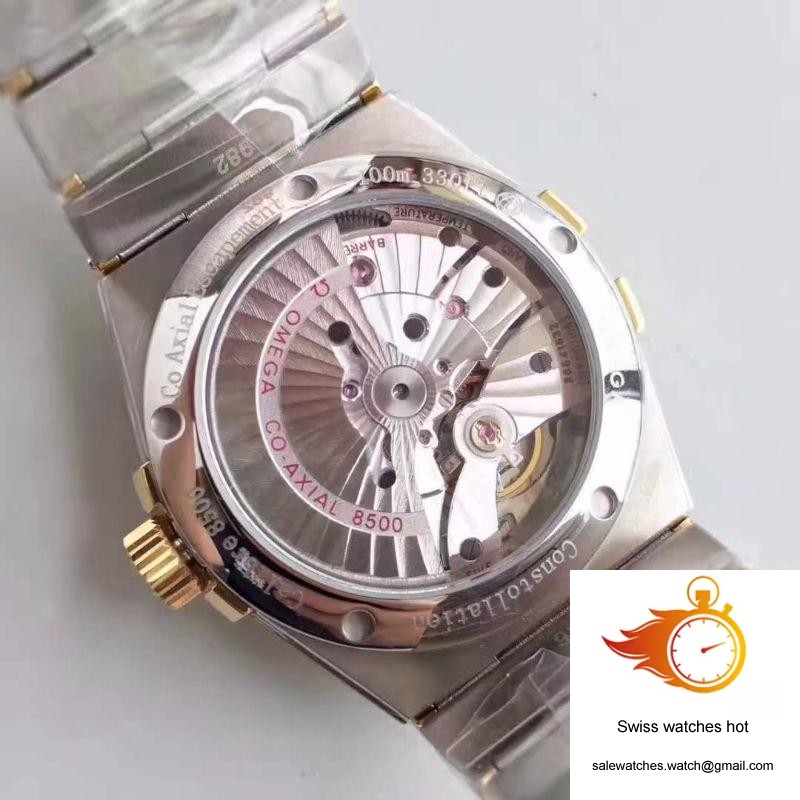 Omega Constellation 123.55.38.21.58.001 38MM 3S Factory Gold Dial 7 Omega Constellation 123.55.38.21.58.001 38MM 3S Factory Gold Dial 7