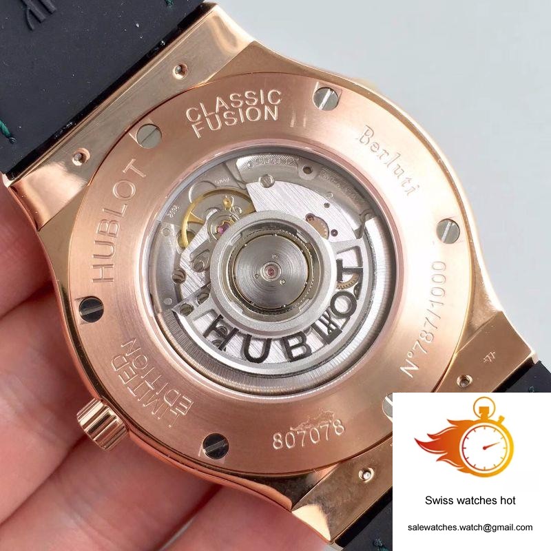 Hublot Classic Fusion Berluti Scritto 511.OX.0500.VR.BER16 JJ Factory V2 Green Dial 7 Hublot Classic Fusion Berluti Scritto 511.OX.0500.VR.BER16 JJ Factory V2 Green Dial 7