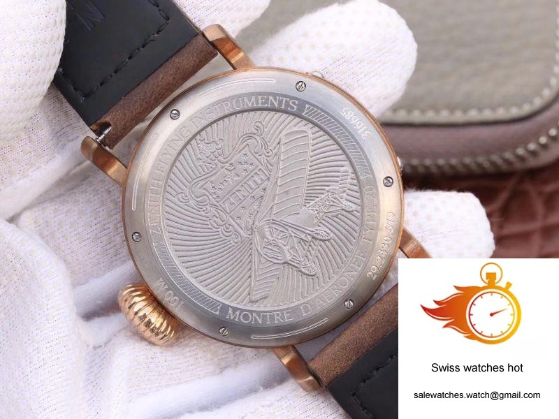 Zenith Pilot Type 20 Extra Special Bronze 29.2430.679.21.C753 XF Factory Black Dial 7 Zenith Pilot Type 20 Extra Special Bronze 29.2430.679.21.C753 XF Factory Black Dial 7