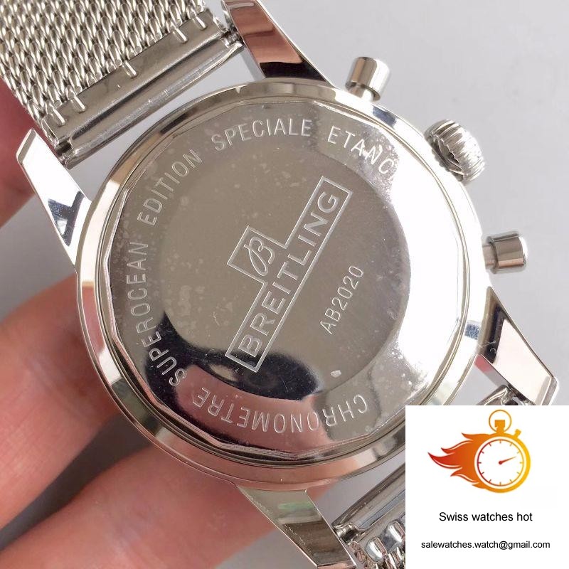 Breitling Superocean Heritage II Chronograph 46 A1331233/Q616/152A GF Factory Chocolate Dial 7 Breitling Superocean Heritage II Chronograph 46 A1331233/Q616/152A GF Factory Chocolate Dial 7