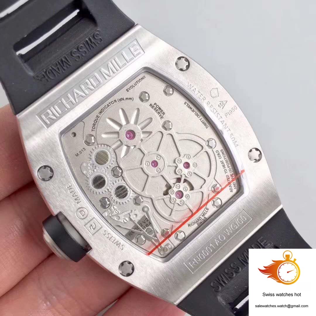 Richard Mille RM001 Tourbillon JB Factory Black Dial 7 Richard Mille RM001 Tourbillon JB Factory Black Dial 7