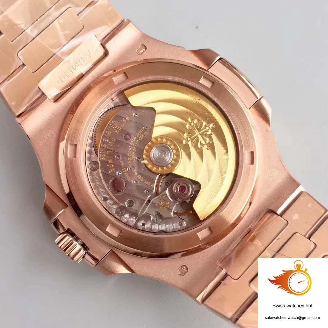 Patek Philippe Nautilus 5711/1R-001 PF Factory Rose Gold Chocolate Dial 7 Patek Philippe Nautilus 5711/1R-001 PF Factory Rose Gold Chocolate Dial 7