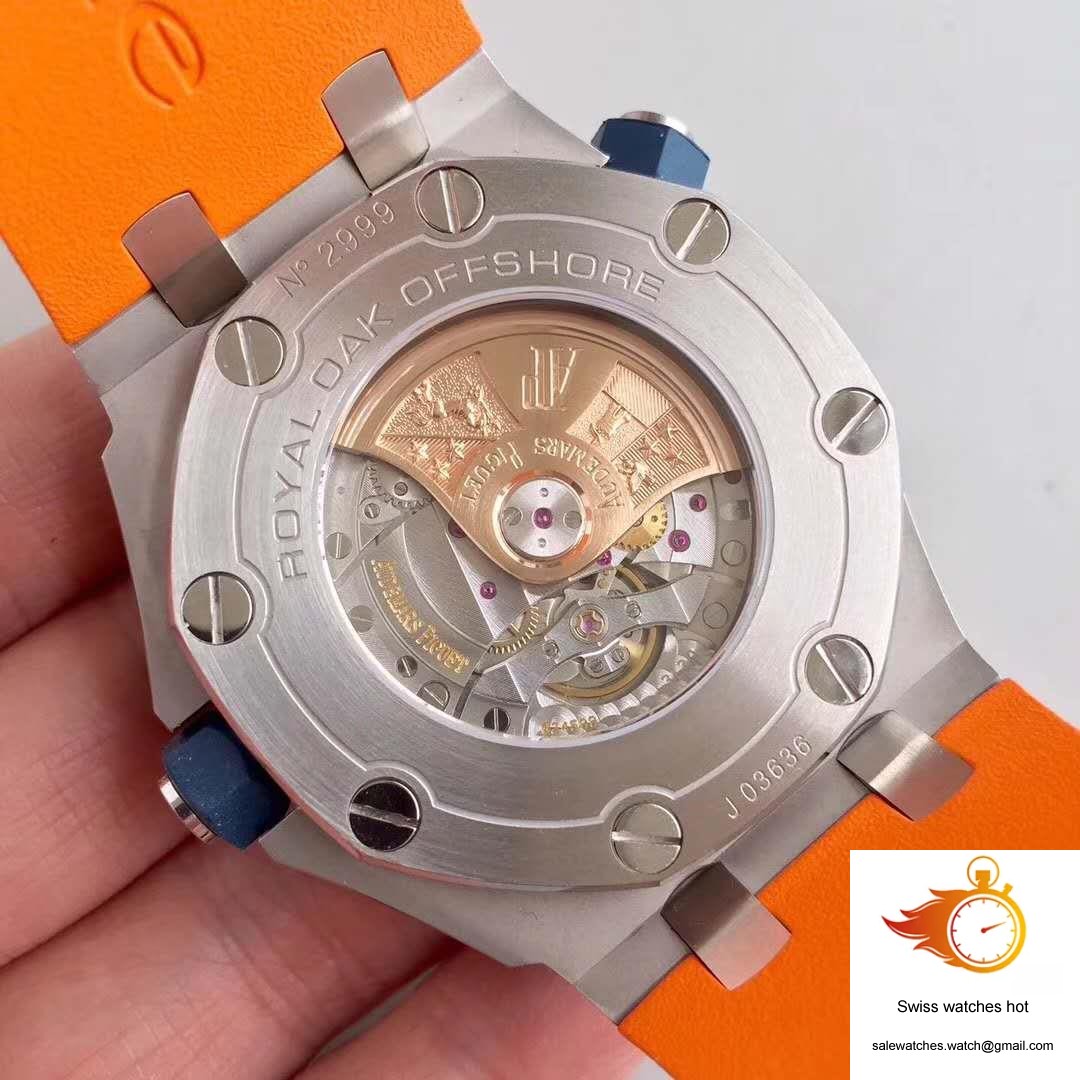 Audemars Piguet Royal Oak Offshore Diver 15710ST.OO.A070CA.01 JF Factory V3 Orange Dial 7 Audemars Piguet Royal Oak Offshore Diver 15710ST.OO.A070CA.01 JF Factory V3 Orange Dial 7
