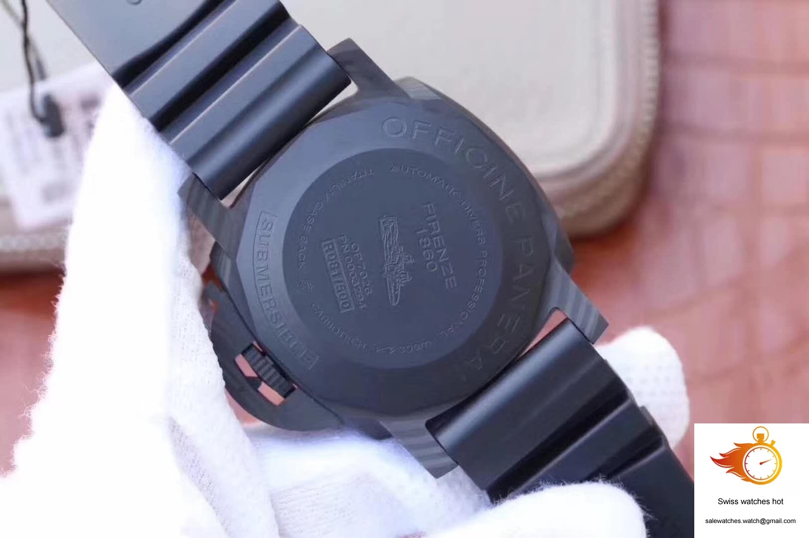 Panerai Luminor Submersible 1950 PAM616 VS Factory Black Dial 7 Panerai Luminor Submersible 1950 PAM616 VS Factory Black Dial 7