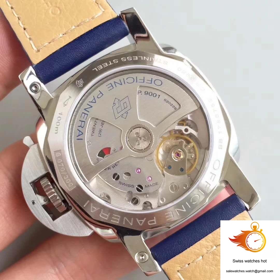Panerai Luminor 1950 3 Days GMT Acciaio PAM688 VS Factory V2 Blue Dial 7 Panerai Luminor 1950 3 Days GMT Acciaio PAM688 VS Factory V2 Blue Dial 7