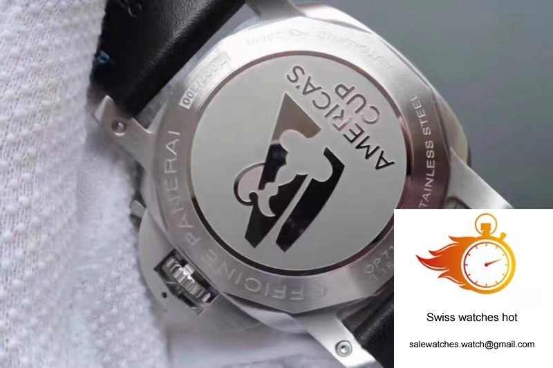 Panerai Luminor Marina 1950 PAM727 Americas Cup 2017 ZF Factory Black Leather Strap Black Dial 7 Panerai Luminor Marina 1950 PAM727 Americas Cup 2017 ZF Factory Black Leather Strap Black Dial 7