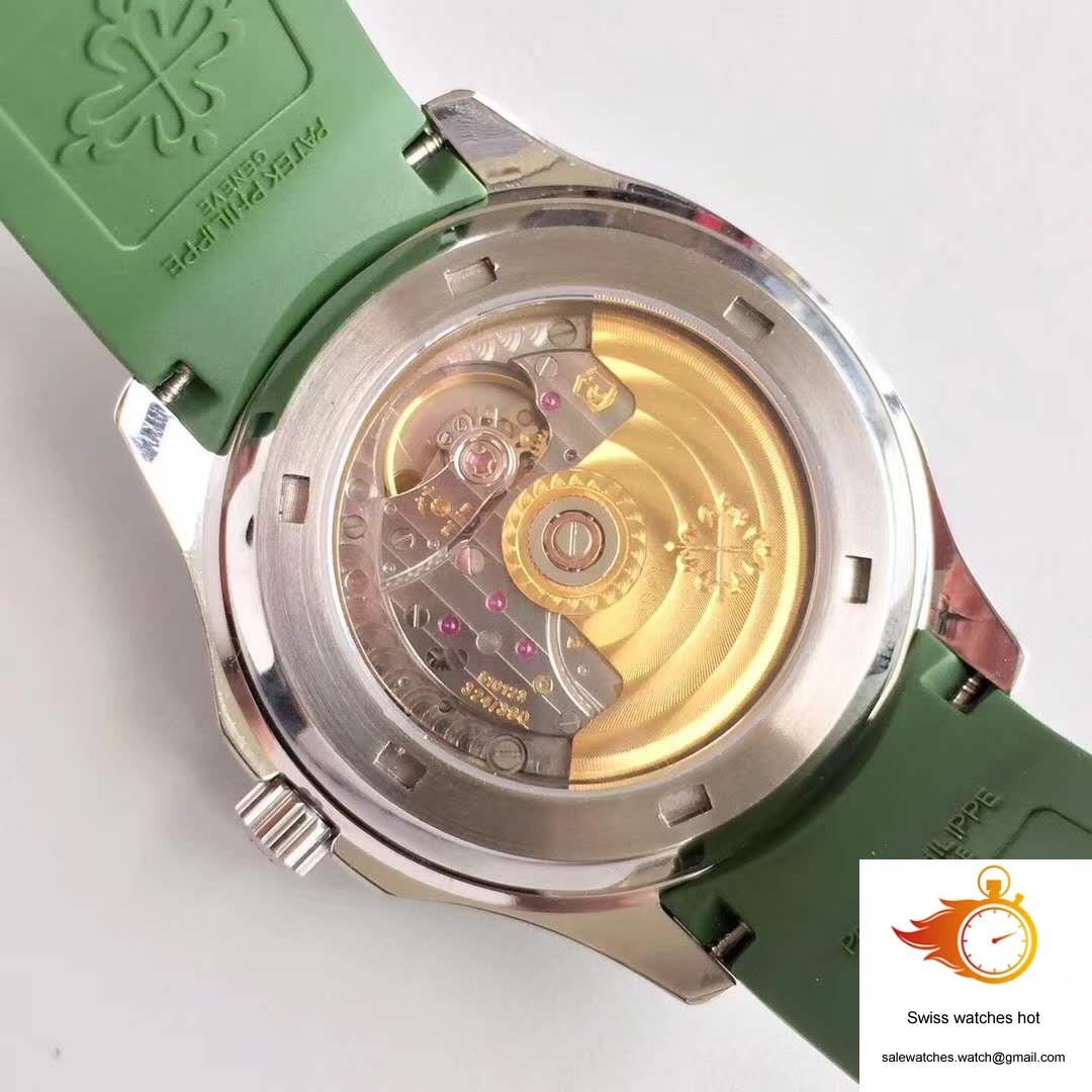 Patek Philippe Aquanaut Jumbo 5167A PF Factory Green Dial 7 Patek Philippe Aquanaut Jumbo 5167A PF Factory Green Dial 7