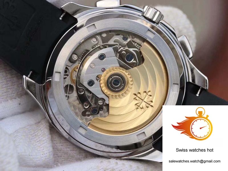 Patek Philippe Aquanaut Chronograph 5968A-001 Black Dial 7 Patek Philippe Aquanaut Chronograph 5968A-001 Black Dial 7