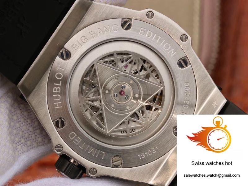 Hublot Big Bang Sang Bleu Titanium 415.NX.1112.VR.MXM16 TMF Factory Black Dial 7 Hublot Big Bang Sang Bleu Titanium 415.NX.1112.VR.MXM16 TMF Factory Black Dial 7