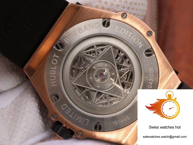 Hublot Big Bang Sang Bleu King Gold 415.OX.1118.VR.MXM17 TMF Factory Black Dial 7 Hublot Big Bang Sang Bleu King Gold 415.OX.1118.VR.MXM17 TMF Factory Black Dial 7