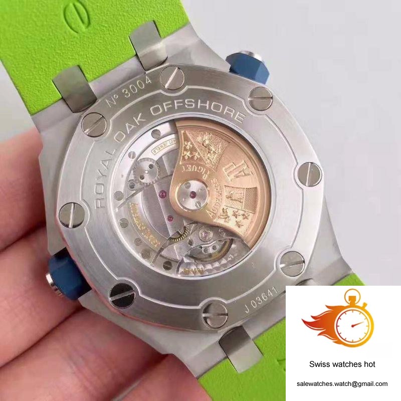 Audemars Piguet Royal Oak Offshore Diver 15710ST.OO.A038CA.01 JF Factory Green Dial 7 Audemars Piguet Royal Oak Offshore Diver 15710ST.OO.A038CA.01 JF Factory Green Dial 7