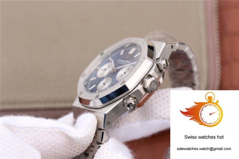Audemars Piguet Royal Oak Chronograph 26331ST.OO.1220ST.01 OM Factory Blue Dial 7 Audemars Piguet Royal Oak Chronograph 26331ST.OO.1220ST.01 OM Factory Blue Dial 7