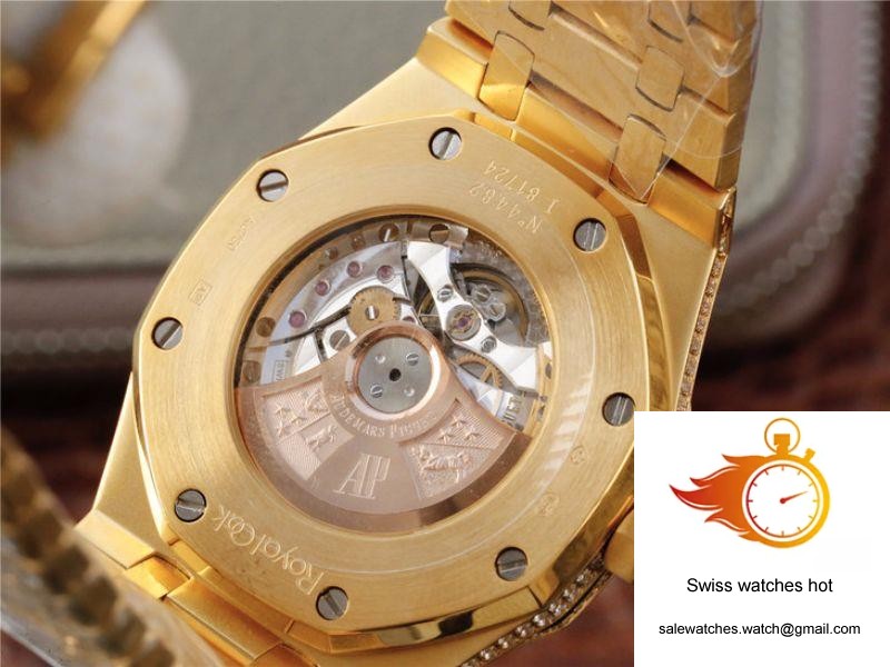 Audemars Piguet Royal Oak 15400.OR01 Diamonds Dial 7 Audemars Piguet Royal Oak 15400.OR01 Diamonds Dial 7