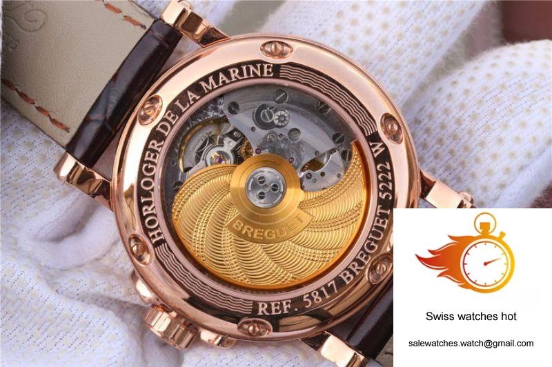 Breguet Marine Big Date 5817 5817BR/Z2/5V8 GF Factory Black Dial 7 Breguet Marine Big Date 5817 5817BR/Z2/5V8 GF Factory Black Dial 7