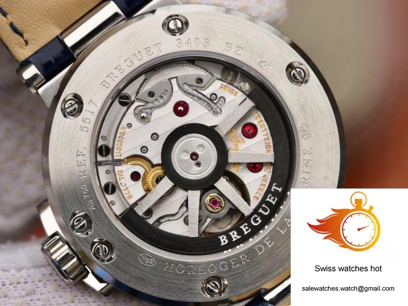 Breguet Marine 5517BB/Y2/9ZU V9 Factory Blue Dial 7 Breguet Marine 5517BB/Y2/9ZU V9 Factory Blue Dial 7