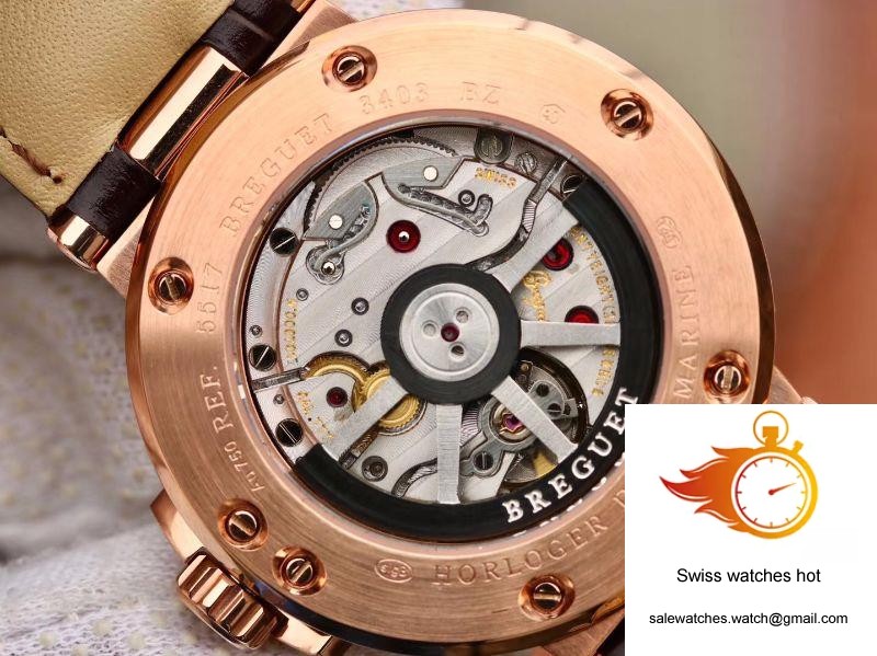 Breguet Marine 5517BB/Y2/9ZU V9 Factory Gold Dial 7 Breguet Marine 5517BB/Y2/9ZU V9 Factory Gold Dial 7