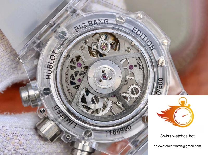 Hublot Big Bang Unico 411.JX.4802.RT Colorful Diamonds Bezel Skeleton Dial 7 Hublot Big Bang Unico 411.JX.4802.RT Colorful Diamonds Bezel Skeleton Dial 7