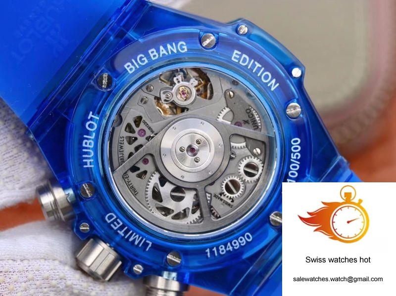 Hublot Big Bang Unico 411.JX.4802.RT Blue Strap Skeleton Dial 7 Hublot Big Bang Unico 411.JX.4802.RT Blue Strap Skeleton Dial 7