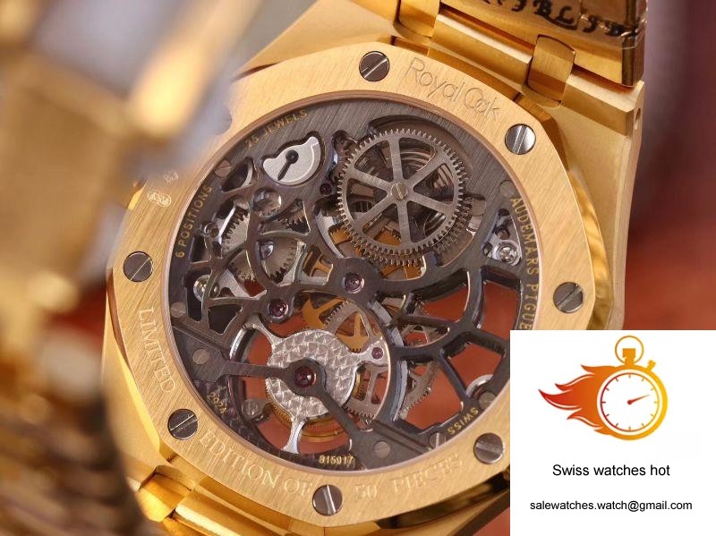 Audemars Piguet Royal Oak Offshore Diver Tourbillon 15407OR.OO.1220ST.01 JF Factory Skeleton Dial 7 Audemars Piguet Royal Oak Offshore Diver Tourbillon 15407OR.OO.1220ST.01 JF Factory Skeleton Dial 7