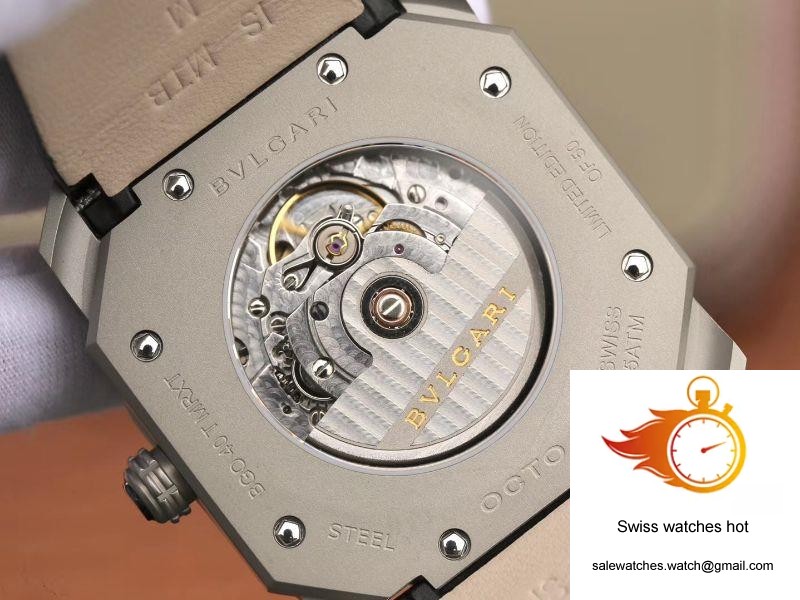 Bvlgari Octo Finissimo Extra Thin Automatic 103035 Gray Dial 7 Bvlgari Octo Finissimo Extra Thin Automatic 103035 Gray Dial 7
