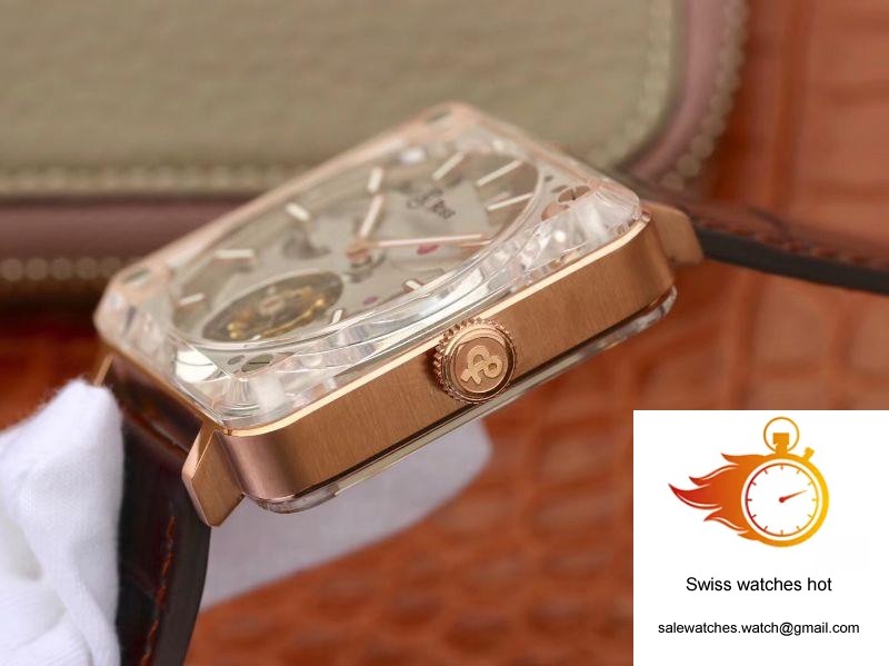 Bell & Ross BR-X2 Tourbillon 18K Rose Gold Stainless Steel Brushed Dial 7 Bell & Ross BR-X2 Tourbillon 18K Rose Gold Stainless Steel Brushed Dial 7