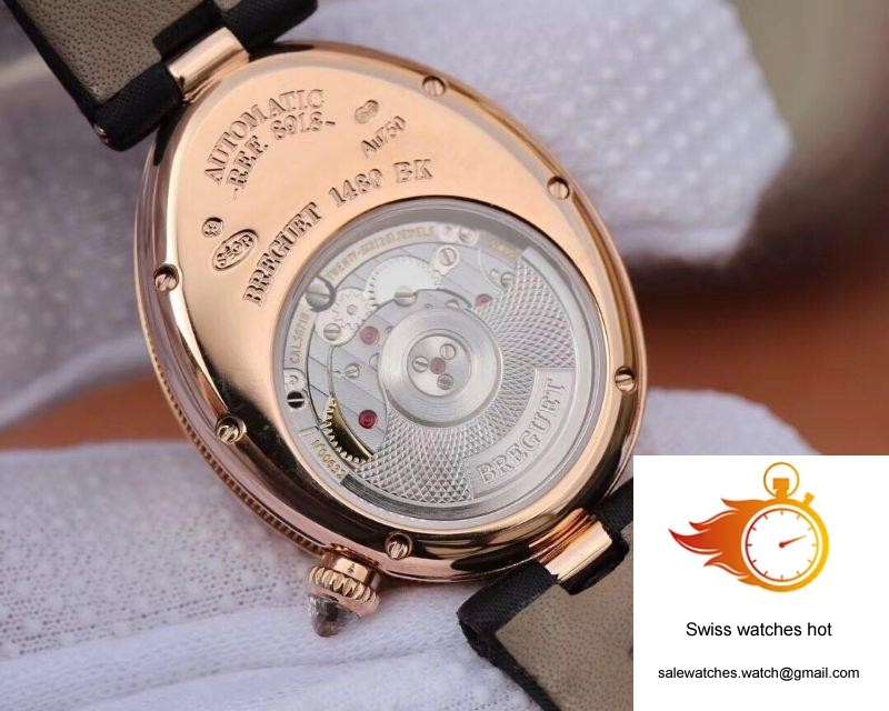 Breguet Reine De Naples 8918BR/58/864/D00D Ladies ZF Factory 18K Rose Gold Mother Of Pearl Dial 7 Breguet Reine De Naples 8918BR/58/864/D00D Ladies ZF Factory 18K Rose Gold Mother Of Pearl Dial 7