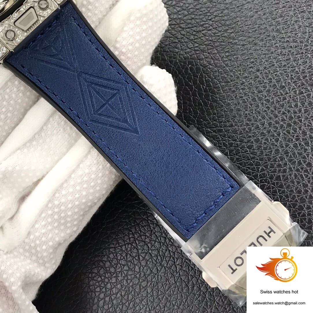 Hublot Big Bang WWF Factory Titanium Full Diamond Case 8 Hublot Big Bang WWF Factory Titanium Full Diamond Case 8