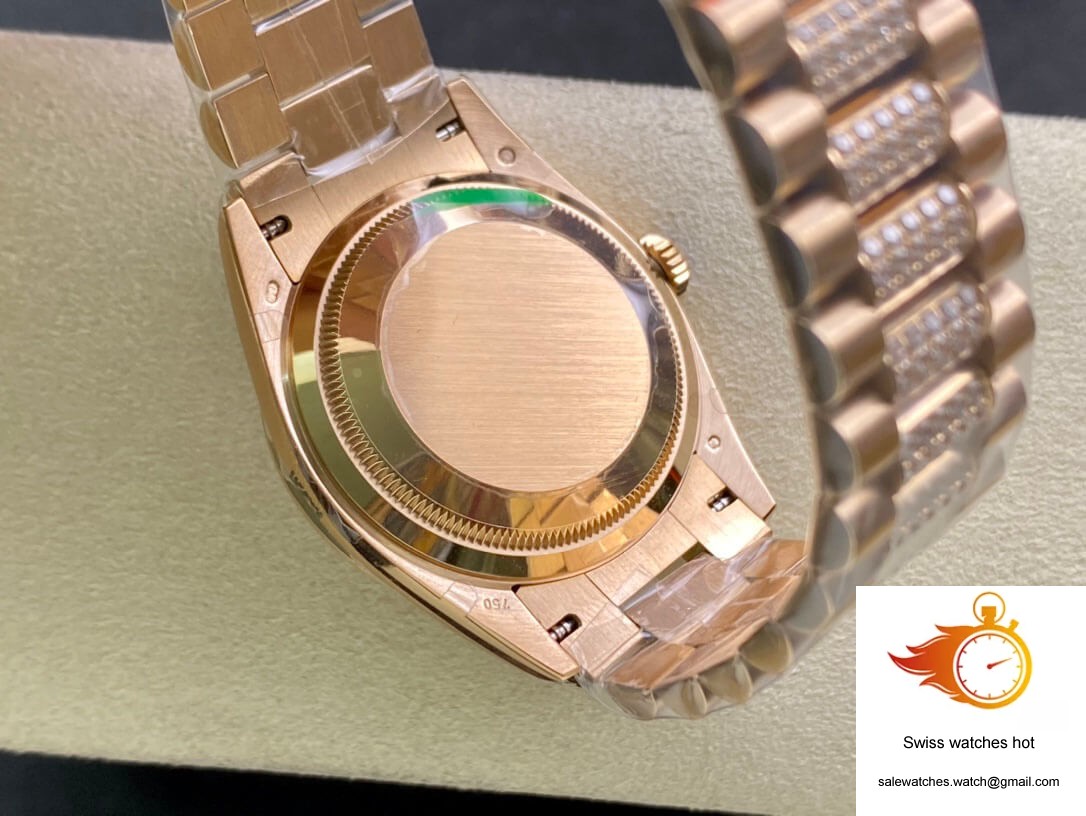 Rolex Day Date M128345RBR-0020 EW Factory Rose Gold 8 Rolex Day Date M128345RBR-0020 EW Factory Rose Gold 8