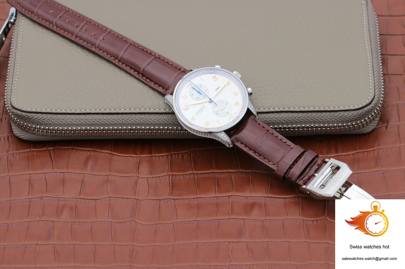 IWC Portugieser IW371440 ZF Factory V2 Stainless Steel Diamond 8 IWC Portugieser IW371440 ZF Factory V2 Stainless Steel Diamond 8