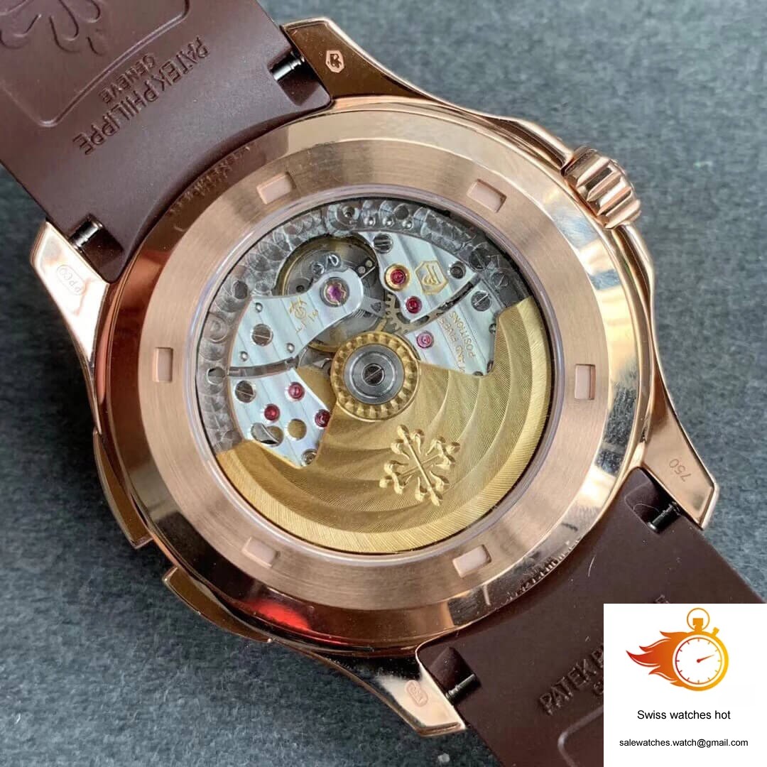 Patek Philippe Aquanaut 5164R-001 GR Factory Rose Gold Brown Dial 8 Patek Philippe Aquanaut 5164R-001 GR Factory Rose Gold Brown Dial 8