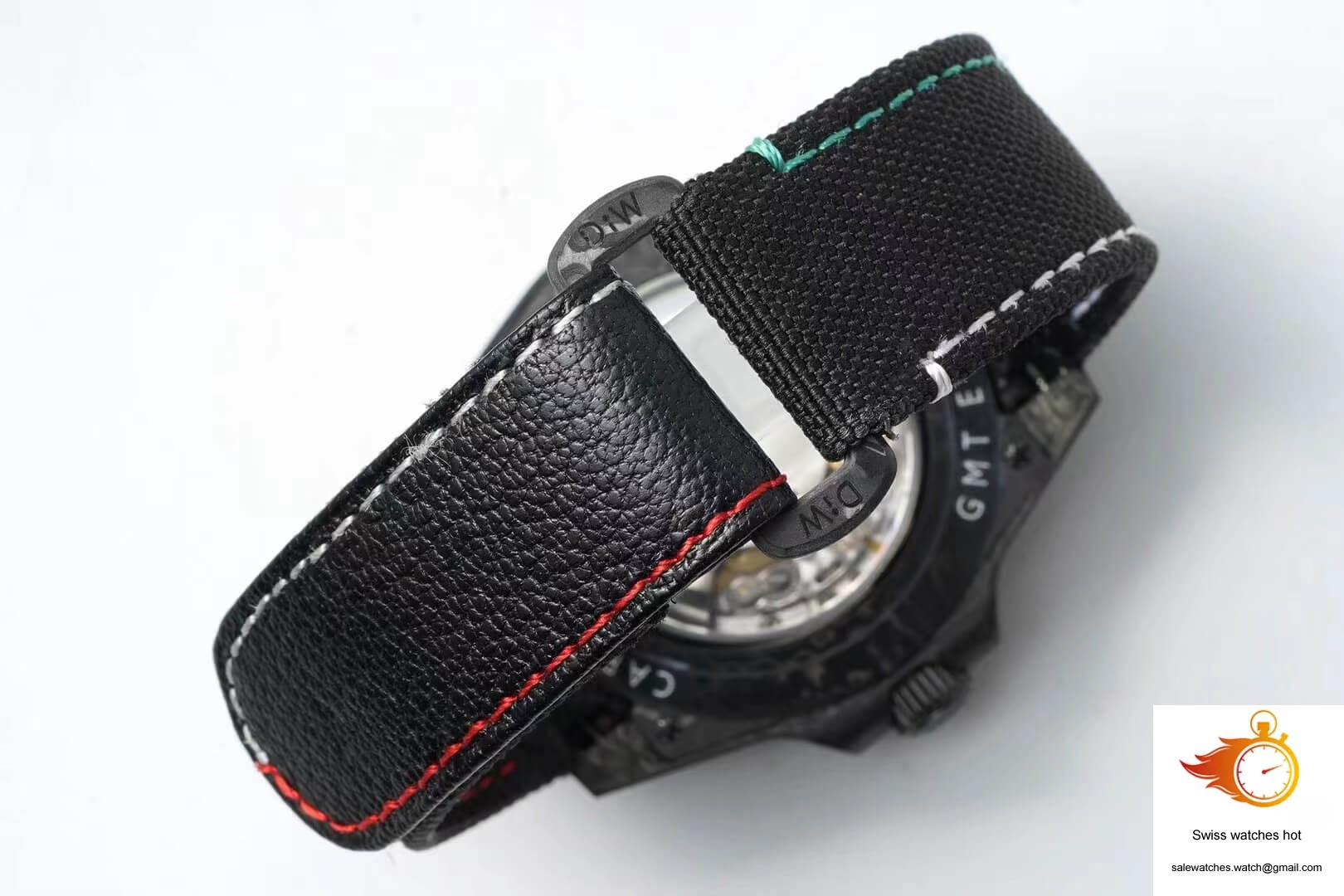 Rolex GMT-MASTER II Diw Carbon Fiber Color Dial Black Fabric Strap 8 Rolex GMT-MASTER II Diw Carbon Fiber Color Dial Black Fabric Strap 8