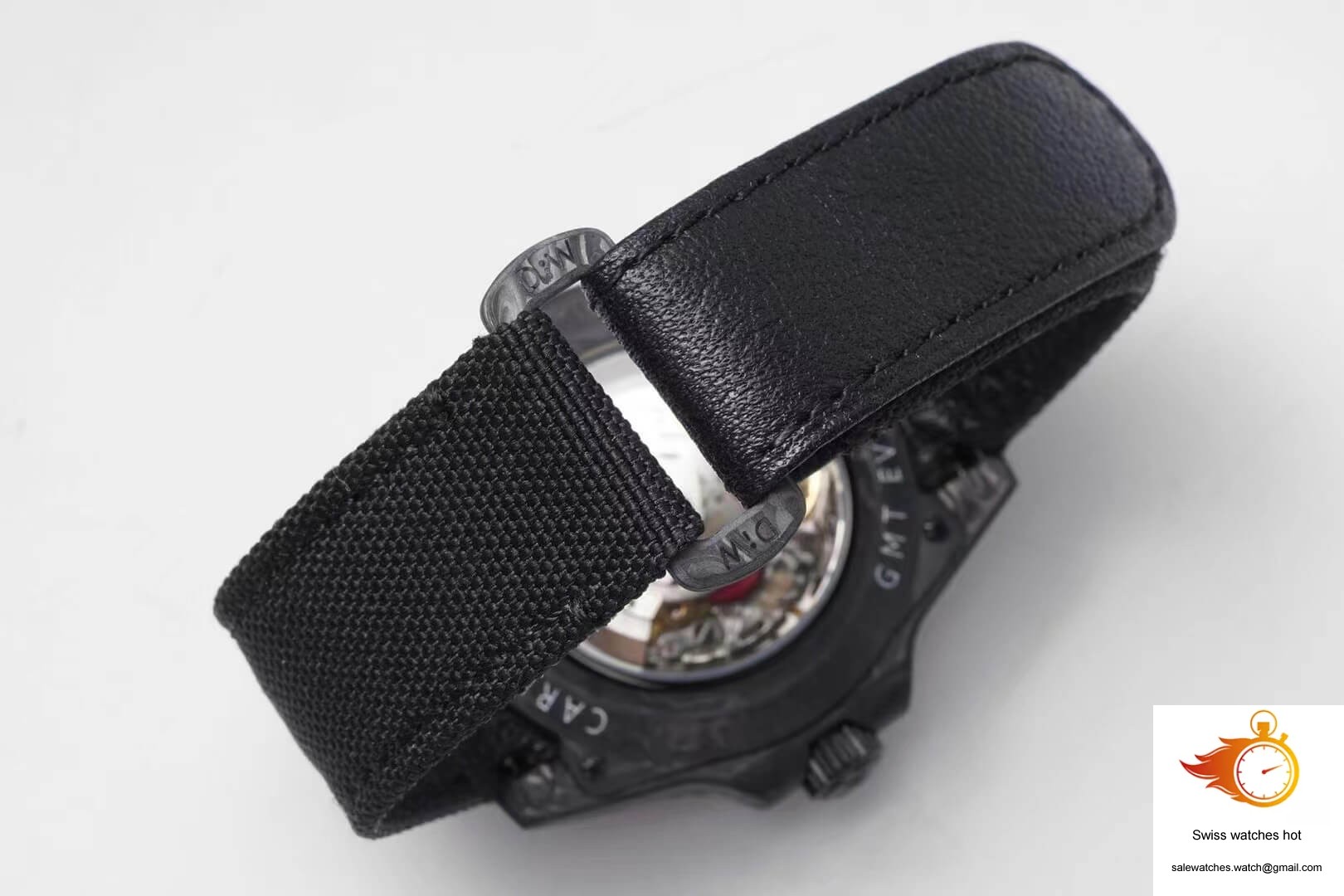 Rolex GMT-MASTER II Diw Carbon Fiber Black Fabric Strap 8 Rolex GMT-MASTER II Diw Carbon Fiber Black Fabric Strap 8