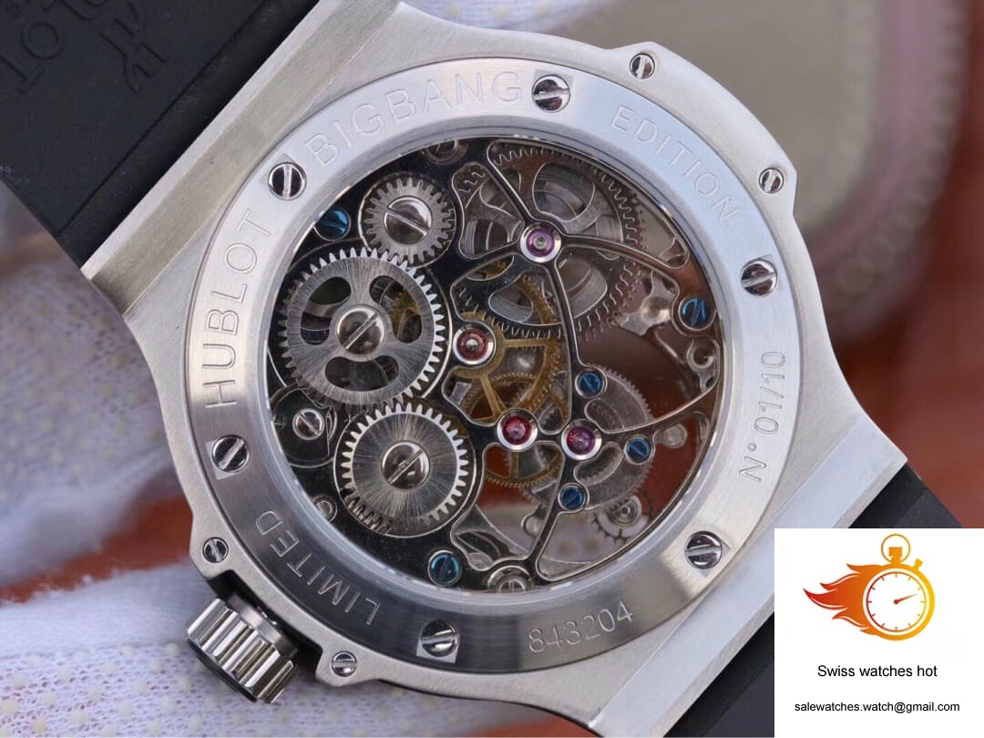 Hublot Big Bang Hollow Tourbillon Ceramic Bezel Skeleton Dial 8 Hublot Big Bang Hollow Tourbillon Ceramic Bezel Skeleton Dial 8