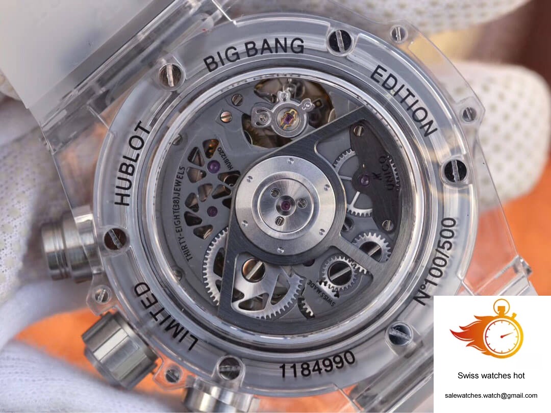 Hublot Big Bang 411.JX.4802.RT Diamond Bezel Hollow Dial 8 Hublot Big Bang 411.JX.4802.RT Diamond Bezel Hollow Dial 8