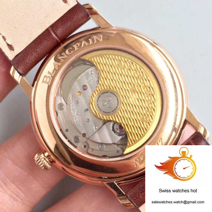 Blancpain Villeret 6651-3642-55B ZF Factory Rose Gold White Dial 8 Blancpain Villeret 6651-3642-55B ZF Factory Rose Gold White Dial 8