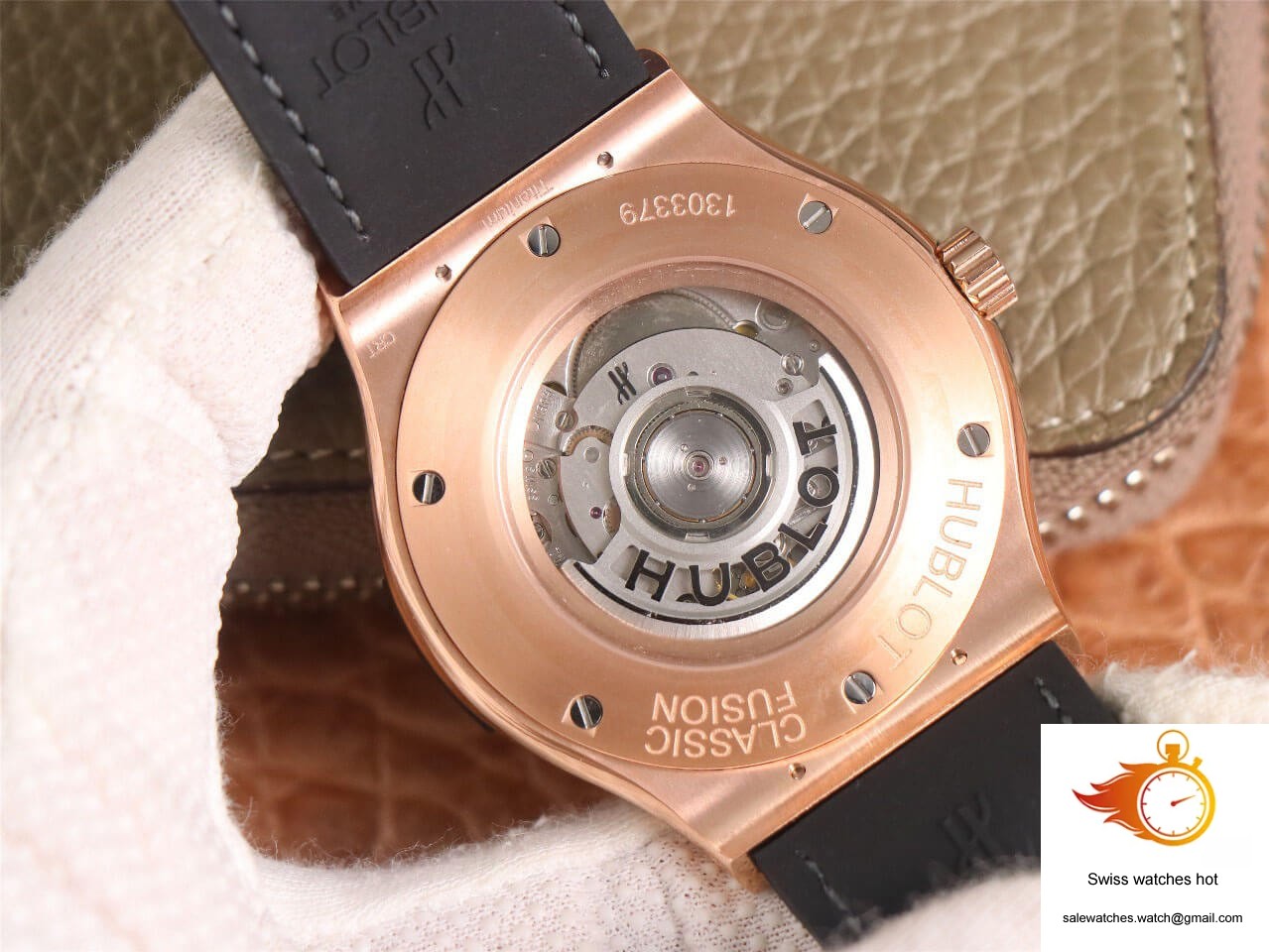 Hublot Classic Fusion 511.OX.7081.LR WWF Factory Rose Gold Dark Gray Dial 8 Hublot Classic Fusion 511.OX.7081.LR WWF Factory Rose Gold Dark Gray Dial 8
