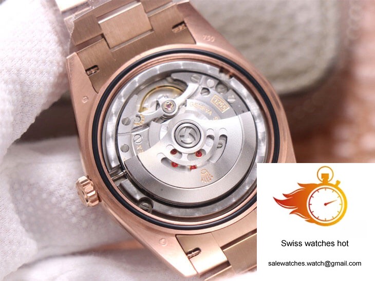 Rolex Day-Date M228345RBR-0007 EW Factory Diamond Sundust Dial 8 Rolex Day-Date M228345RBR-0007 EW Factory Diamond Sundust Dial 8