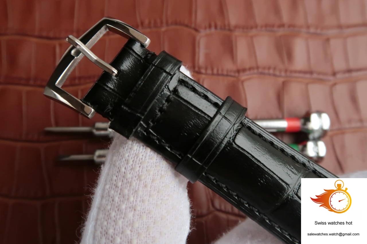Patek Philippe Annual Calendar 5205R-001 KM Factory Black Dial Cowhide Strap 8 Patek Philippe Annual Calendar 5205R-001 KM Factory Black Dial Cowhide Strap 8