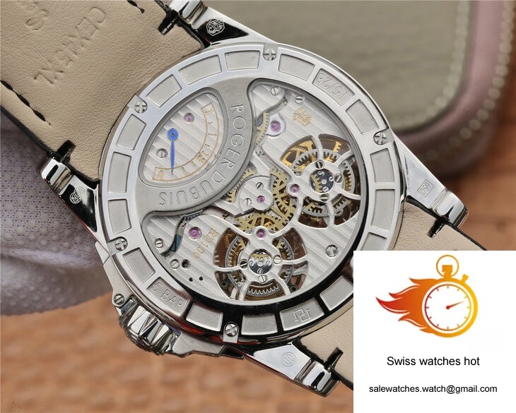 Roger Dubuis Excalibur RDDBEX0250 JB Factory Tourbillon White Dial 8 Roger Dubuis Excalibur RDDBEX0250 JB Factory Tourbillon White Dial 8
