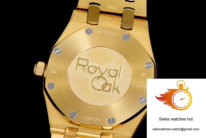 Audemars Piguet Royal Oak Quartz 67651BA.ZZ.1261BA.01 JF Factory Yellow Gold Diamond 8 Audemars Piguet Royal Oak Quartz 67651BA.ZZ.1261BA.01 JF Factory Yellow Gold Diamond 8