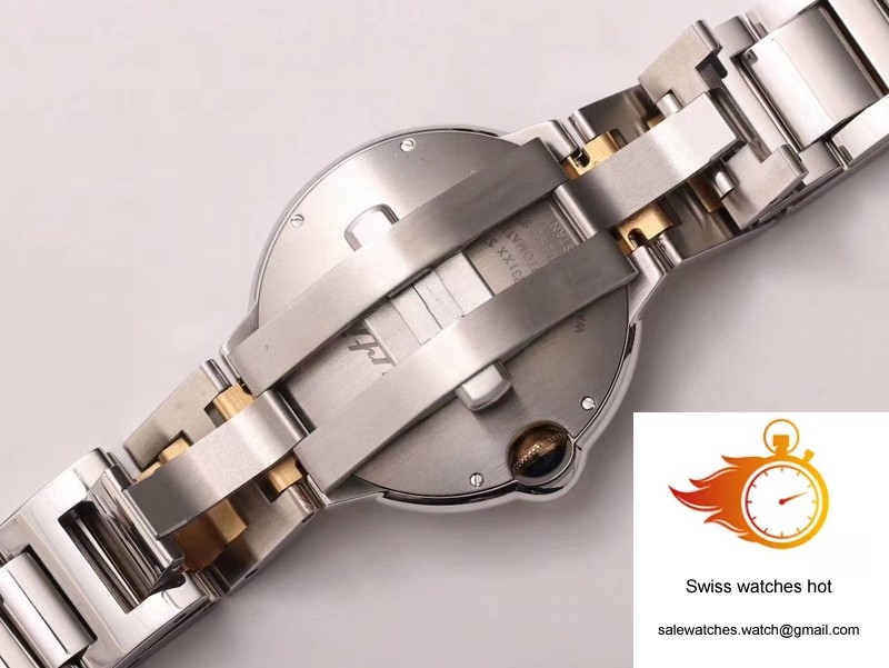 Ballon Bleu de Cartier W69009Z3 Wrap Gold V9 Factory Silver White Dial 8 Ballon Bleu de Cartier W69009Z3 Wrap Gold V9 Factory Silver White Dial 8
