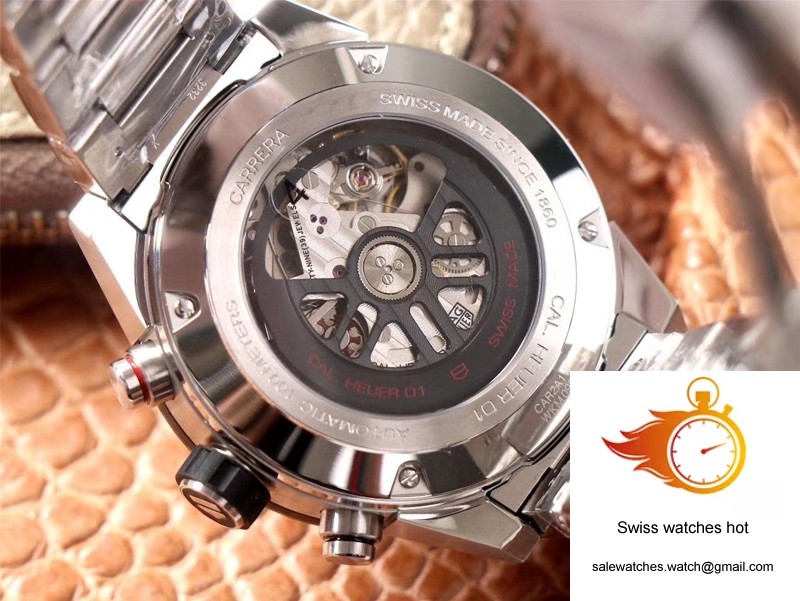 TAG Heuer Carrera CAR2A1W.BA0703 XF Factory Black Dial 8 TAG Heuer Carrera CAR2A1W.BA0703 XF Factory Black Dial 8