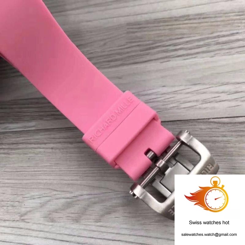 Richard Mille RM07 Ladies Pink Dial with Diamonds 8 Richard Mille RM07 Ladies Pink Dial with Diamonds 8