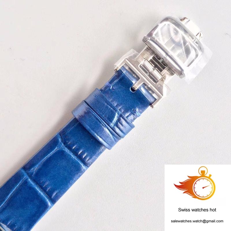 Jaeger-LeCoultre Rendez-Vous 3448420 Blue Leather Strap White Dial 8 Jaeger-LeCoultre Rendez-Vous 3448420 Blue Leather Strap White Dial 8
